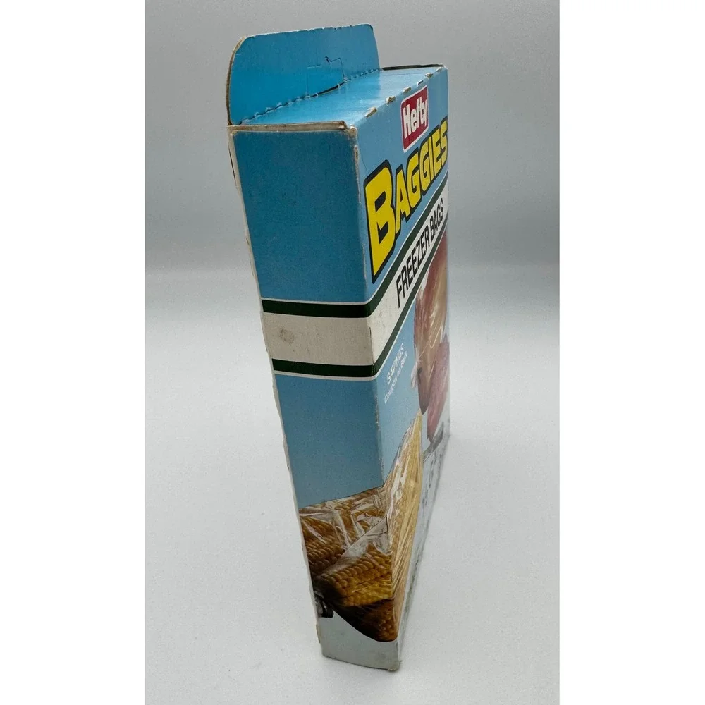 Vintage Hefty Baggies Freezer Bags 1/2 Gal 30ct Sealed 1970s 1980s Retro Prop